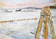 Carl Larsson Harverstion Ice china oil painting reproduction